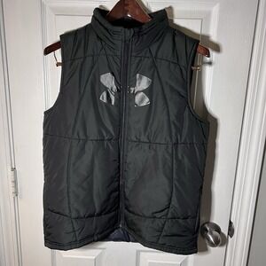 Under Armour ColdGear Black Puffer‎ Vest Youth XL